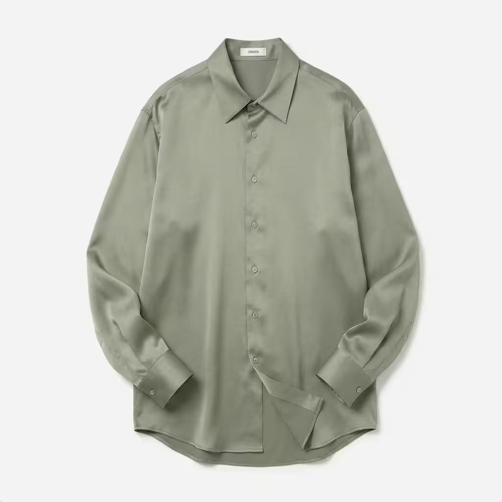 SILK BLEND OVERSIZED SHIRT
